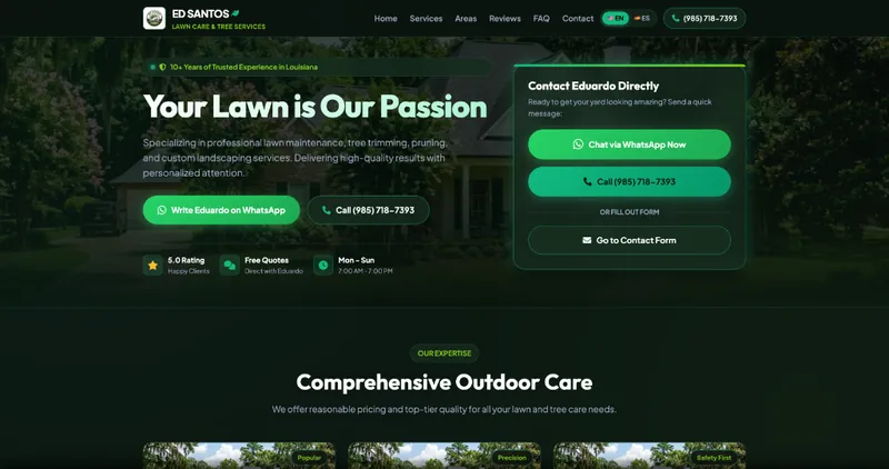 Ed Santos LA website